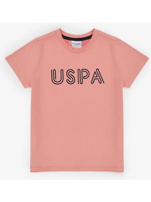 U.s. Polo Assn. Erkek Çocuk Mercan Tişört Basic 50325556-VR204