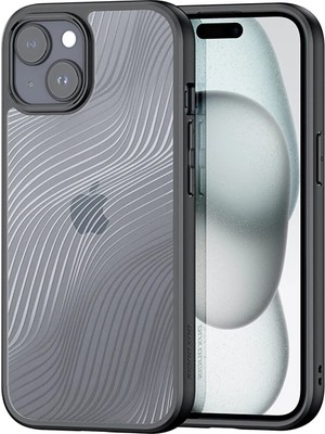 Najmaddin Dux Ducis iPhone 15 Aimo Series Premium Buzlu Sert Pc-Tpu KILIF-(5775) Hepsibayi Najmadd