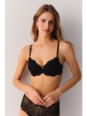 Suwen Lace Deluxe Dantelli Balkonet Sütyen