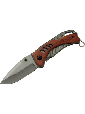 SHC4200 Buck X61 Ahşap Çakı 15,5 cm Manuel, Kemerlikli