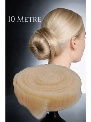 Pileli Store Turk Saç Topuz Süngeri Sarı 10 Metre Forero Design