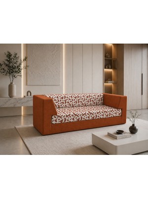 Dechome Lume Modüler Sünger Koltuk – Yıkanabilir Kılıf, Fermuarlı, Konforlu Tasarım (200X90 Cm)