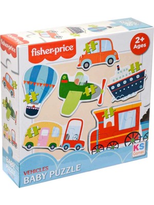 SHC4200 KSFISHERPRICEBABYVEHICLES6IN1PUZZLE