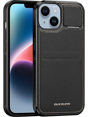 Najmaddin Dux Ducis iPhone 14 Plus Rafi Series Magsafe Premium Deri KILIF-(5775) Hepsibayi Najmadd