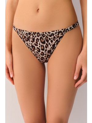 Suwen Satin Lux Dantelli Slip Külot