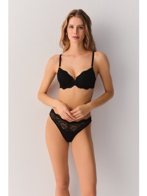 Suwen Lace Deluxe Dantelli String Külot