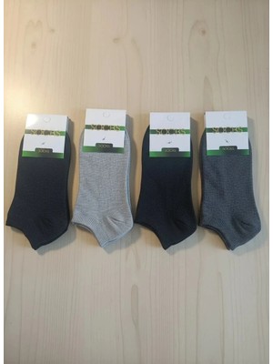 Bayan Düz Renk Karışık Renkler 12'li Paket