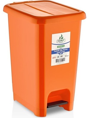 PremiumPort Renkli Slim Pedallı 20 Lt Çöp Kovası, Pratik ve Şık Tasarım