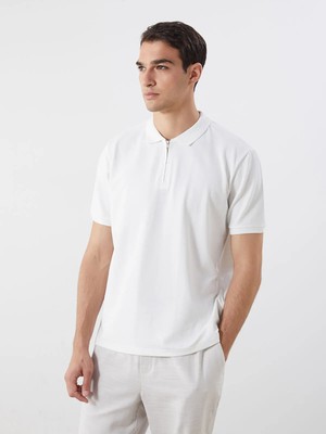 Lc Waikiki Yeni Sezon Polo Yaka Penye Erkek Tişört
