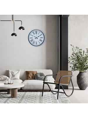 Zayka Beyaz 36 cm Standart Duvar Saati