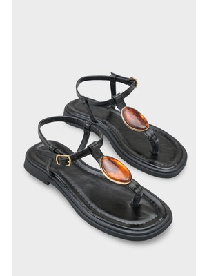 Capone Outfitters Helene Parmak Arası Kadın Sandalet