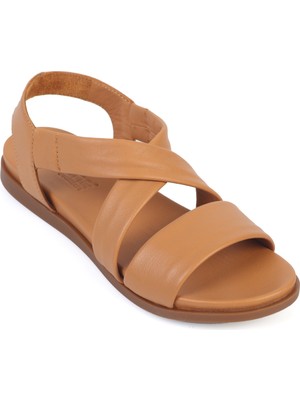 Capone Outfitters Rochell Hakiki Deri Konfor Kadın Sandalet