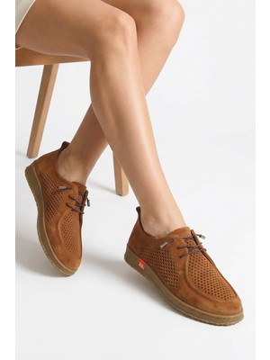 Capone Outfitters Dorette Hakiki Deri Konfor Kadın Loafer