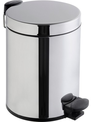 PremiumPort Modern 3 Litre Paslanmaz Çöp Kovası, Şık ve Dayanıklı Tasarım