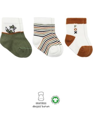 SHC4200 3'lü Penye Soket Çorap 10109 Nil