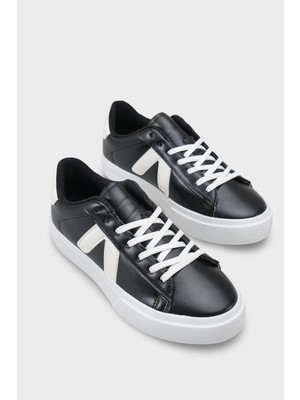 Capone Outfitters Sandra V Detaylı Bağcıklı Günlük Spor Kadın Sneaker Ayakkabı
