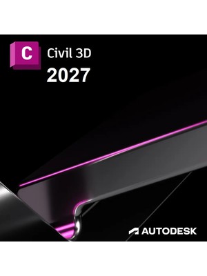 Autodesk Civil 3D 2027 (Windows) - 1 Pc 1 Yıl Serial Kod (Full Sürüm)