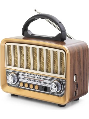 LTG Nova Bluetooth Nostaljik Hoparlör Fm x 8.4 x 13.8 cm NS6651BT