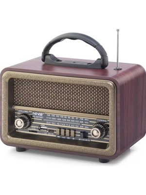 LTG Nova Bluetooth Nostaljik Hoparlör Fm 20 x 10.2 x 14.5 cm NS8070BT