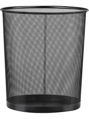 PremiumPort Şeffaf File Çöp Kovası, Dayanıklı Metal Tasarım, Modern ve Pratik Kullanım