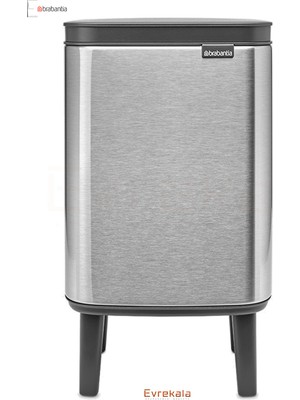 PremiumPort 4 Litre Paslanmaz Çöp Kutusu, Modern Ev ve Ofis Kullanımı