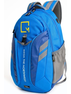 Özbience Dayanıklı Mavi Sırt Çantası, Hafif ve Şık Tasarım, Günlük Kullanım Için