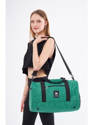 Özbience Şık ve Hafif Çok Bölmeli Spor ve Seyahat Çantası, Unisex Tasarım