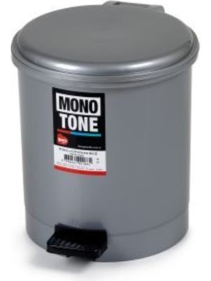 PremiumPort 6 Litre Pedallı Çöp Kovası, Sağlam ve Şık Tasarım, Pratik Kullanım