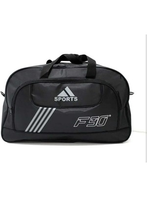 Özbience Büyük Boy Siyah Unisex El Valizi Spor ve Seyahat Çantası