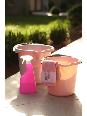 PremiumPort Kapaksız Su Kovası 10-14 Litre Set, Temizlik ve Su Taşıma Için Ideal