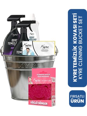 PremiumPort Çok Amaçlı Temizlik Kovası ve Aksesuarlar Seti Rahat Kullanım