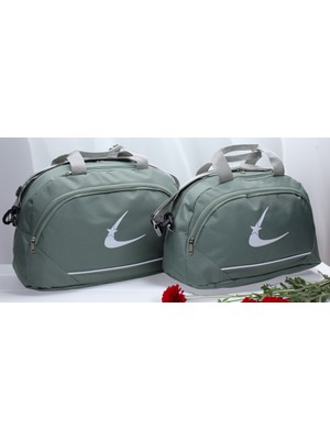 Özbience Unisex Iki Bölmeli Uzun Askılı Seyahat ve Spor Çantası