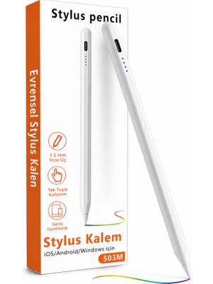 MobaxAksesuar Samsung Galaxy Tab A11 A9 A8 A7 Plus X200 T500 T290 T220 T720 T510 Stylus Dokunmatik Tablet Kalemi