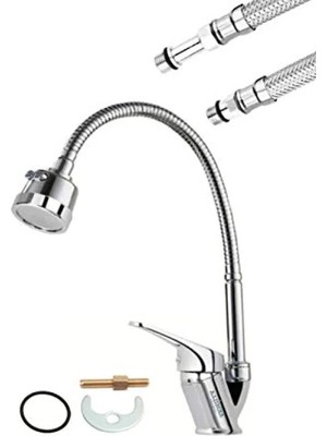 MarkEntegra 360 Derece Hareketli Borulu Mutfak Musluğu - 3 Fonksiyonlu