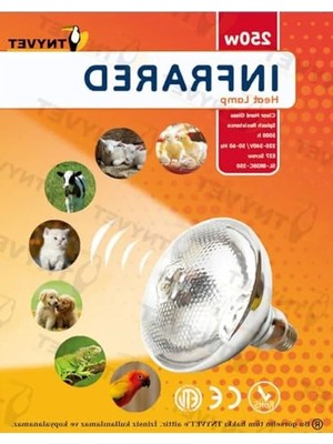 MarkEntegra Şeffaf Infrared Isıtıcı Lamba, 250 Watt Güç, Çift Amaçlı