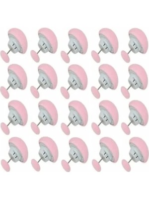 MarkEntegra Nevresim Sabitleyici, Yastık Tutucu, 20 Adet, Pembe Renk