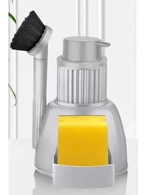 MarkEntegra Akrilik Mutfak Seti, Sıvı Sabunluk ve Fırça ile Kullanışlı