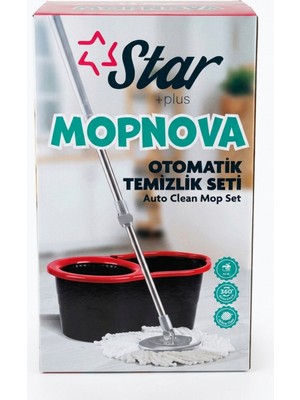 Star Pratik ve Temizliğe Uygun 13 L Çekçekli Mop Seti