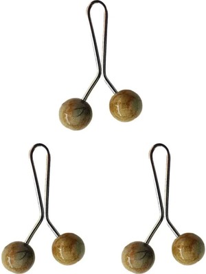 Royaleks Kesgin Market® 3 Adet Tesettür Eşarp ve Şal Klipsi Hardal Teknokesgin