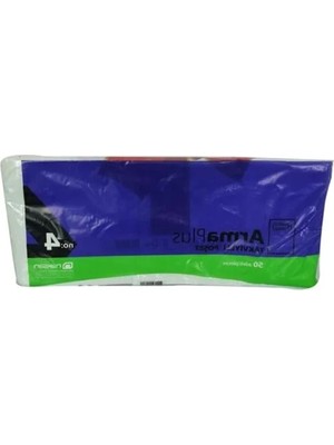 MarkEntegra Poşet El Geçme Takviyeli Poşet Çok Renkli 40 x 50 No:4 (50 Adet) 1 Paket