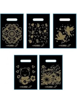 MarkEntegra Siyah Poşet No 0, 100'LÜ, 20X30 cm Boyutunda