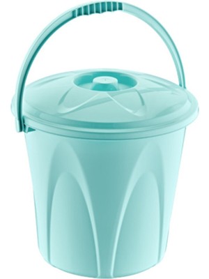 PremiumPort 10 Lt Plastik Su Kovası, Renkli, Hafif ve Dayanıklı, Pratik Kullanım