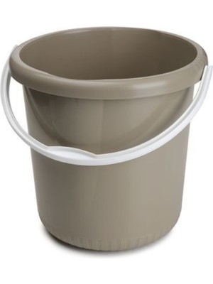 PremiumPort 15 Litre Plastik Oluklu Temizlik Su Kovası No:3 - Dayanıklı ve Hafif