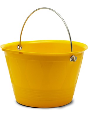 PremiumPort Çok Amaçlı Saplı Kova, Banyo, Mutfak ve Bahçe Için Pratik ve Şık