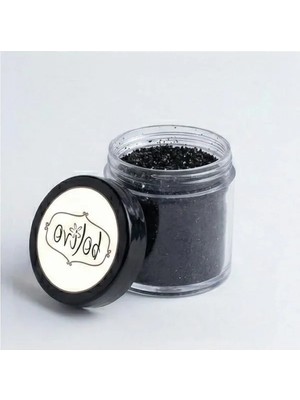 MarkEntegra Siyah Sim, Glitter, Toz Sim, 20 gr