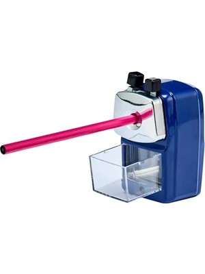 MarkEntegra Lacivert Metal Kollu Kalemtıraş, Pratik ve Dayanıklı Tasarım