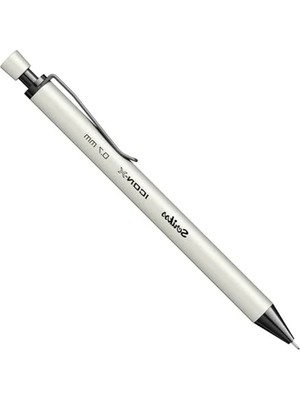 MarkEntegra Metal Versatil Kalem, 0.7 mm Uç ile Beyaz Renk
