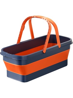 PremiumPort Katlanabilir Tekerlekli Temizlik ve Mop Tablet Uyumlu Mop Kovası 1 Adet