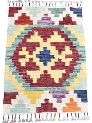 Zehra Abla Halı Yeni El Dokuma Tasarım Cerit Yörükleri Meşhed Iran Yün Kilim 7277