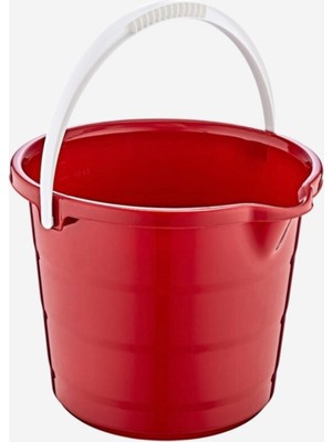 PremiumPort 10 Lt Plastik Temizlik Kovası, Hafif ve Dayanıklı, Pratik Kullanım